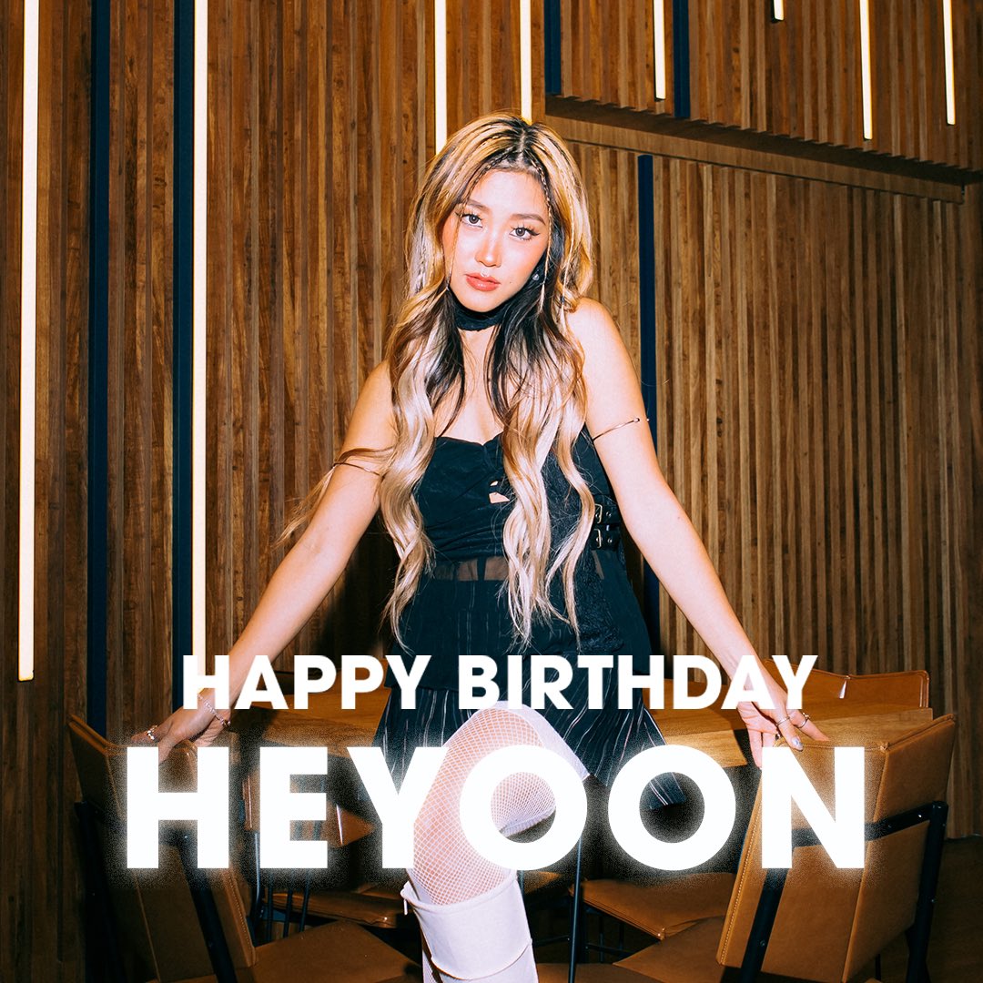 NowUnitedMusic's tweet photo. Happiest of birthdays to @heyoonjeong_ 🥳🎉 https://t.co/nONdh3ms5b