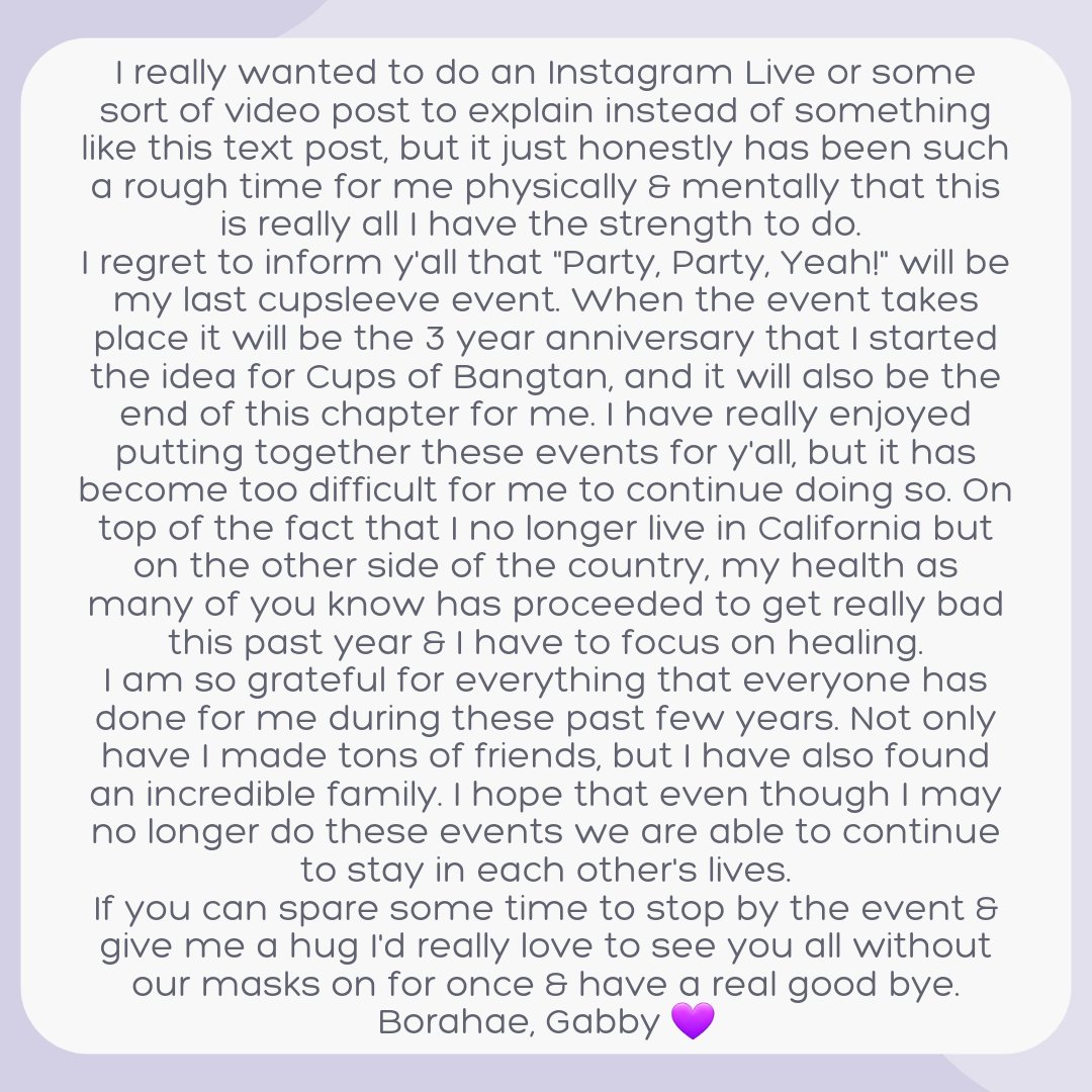 I'll be with you for the rest of my life 🫰🏻💜
