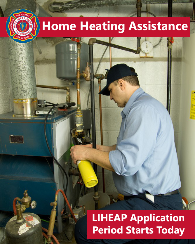 MassDFS's tweet photo. #HomeHeating equipment is the #1 source of #CarbonMonoxide and #2 cause of residential fires. #HeatingAssistance doesn't just save money -- it saves lives! The #LIHEAP heating assistance application period starts today. Learn more via @massdoer & #EOHLC: https://t.co/Qqh15bNBSX https://t.co/XP91sXcURz