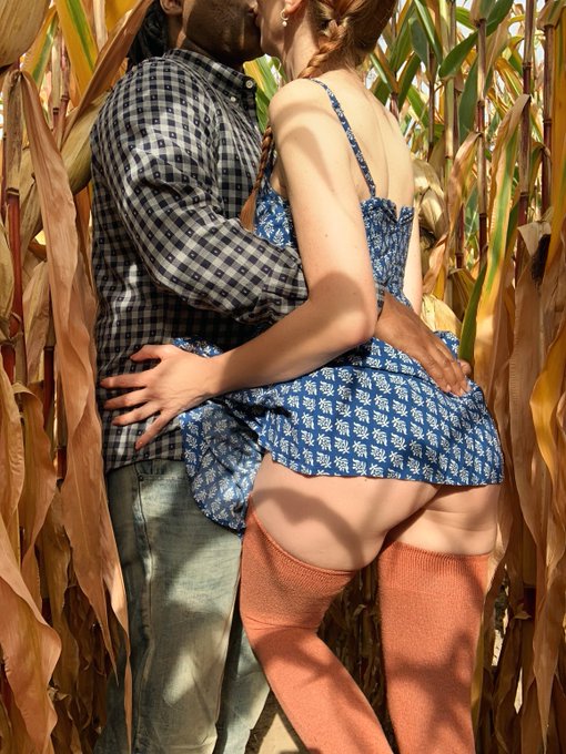 Did you ever want to fuck the Farmer&rsquo;s Daughter&hellip; 😏  Got up to no good in this cornfield today&hellip; This was