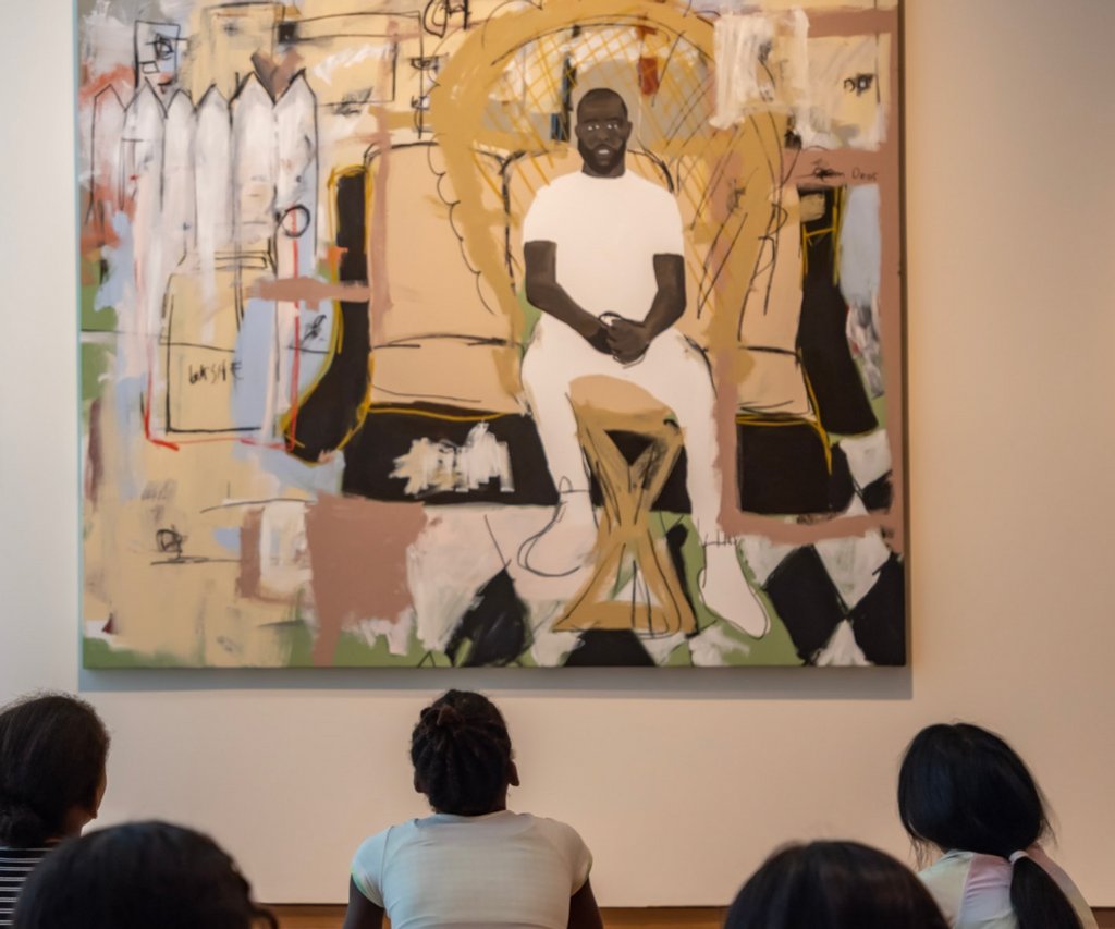 thebrucemuseum's tweet photo. Then Is Now: Contemporary Black Art in America explores how Black artists of our time critically engage with the past and present. On view at the Bruce Museum. Closes October 15. #GreenwichCT #thenisnow #contemporaryart

https://t.co/gXvQ6SbYg4 https://t.co/OsIs9tJ72G
