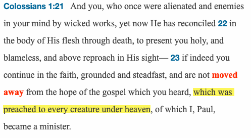 wideopenvista's tweet photo. @jmscwms @Dan_Taylor11 ^THIS.

The sad answer, Jim, is that according to IO nothing matters now because it's all over. But for some reason, they just can't let it go. I wonder who/what is empowering them to move people away from the hope of the gospel (Col 1:21-23)? https://t.co/JNYbM1JNix