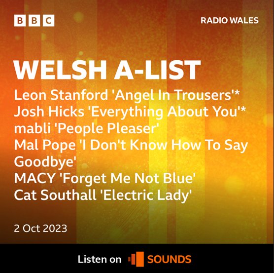 Cat Southall (@catsouthall) on Twitter photo Woo hoo! I'm thrilled to announce that 'Electric Lady' will stay on the Welsh A-List this week. Diolch <a href="/BBCRadioWales/">BBC Radio Wales</a> for your amazing support and to all those sending me lovely messages to tell me how much you're enjoying the track. Keep tuning into the great shows! <a href="/BBCSounds/">BBC Sounds</a> Woo hoo! I'm thrilled to announce that 'Electric Lady' will stay on the Welsh A-List this week. Diolch <a href="/BBCRadioWales/">BBC Radio Wales</a> for your amazing support and to all those sending me lovely messages to tell me how much you're enjoying the track. Keep tuning into the great shows! <a href="/BBCSounds/">BBC Sounds</a>
