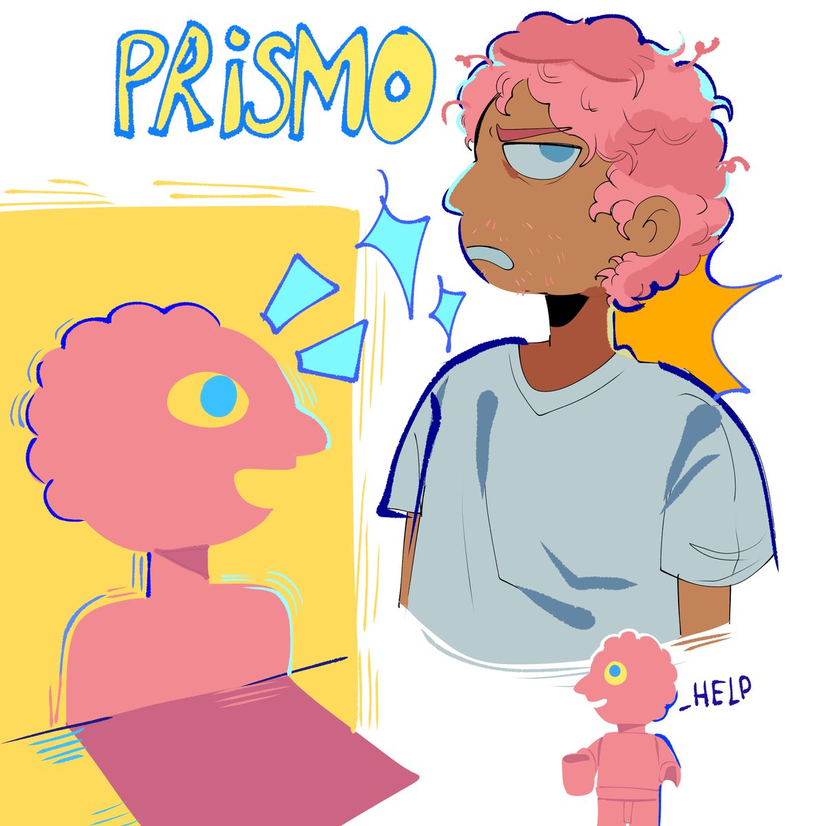 Prismo‼️‼️ #art #fanart #FionnaandCake #fionnaandcakefanart #prismo #PrismotheWishmaster #adventuretime