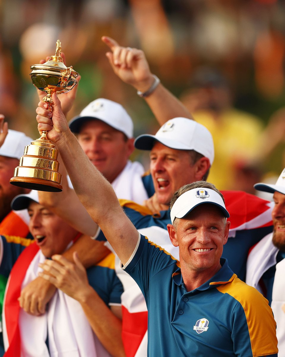 Player: 🏆🏆🏆🏆
Captain: 🏆

A man made for the occasion. 

#TeamEurope | #RyderCup