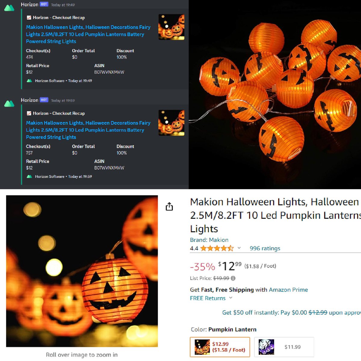 FREE HALLOWEEN LIGHTS!

Why pay for some lights you use just once a year? That's why our members get Halloween decorations for free!

RT + Like to get a free trial for our bot.