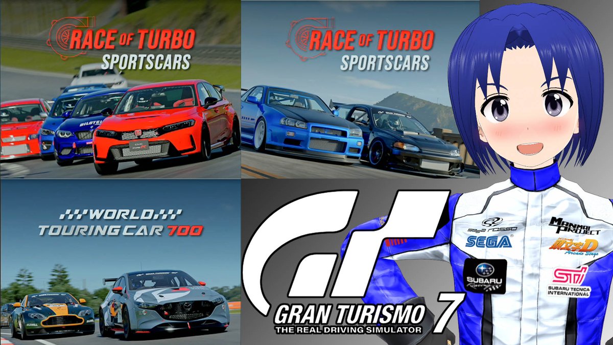 UtoiAyumi's tweet photo. おはようございます！
今日は２３時から #GT7 
Ver1.38になり追加されたワールドサーキットのレースイベント３種をプレイしていきます

CPUも、意外と侮れませんよね😅
良かったらご覧ください
https://t.co/pDHLtTNGRp
#おはようVtuber #おはようVライバー https://t.co/dm0b6meinc