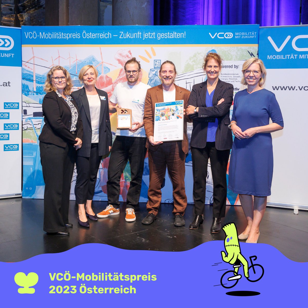 We did it!

Wir haben den VCÖ-Mobilitätspreis in der Kategorie „Generationengerechte, sozial inklusive, barrierefreie Mobilität“ gewonnen. ✨🍾🚲

Foto: VCÖ - Mobilität mit Zukunft/APA-Fotoservice/Rudolph

#vcömp23