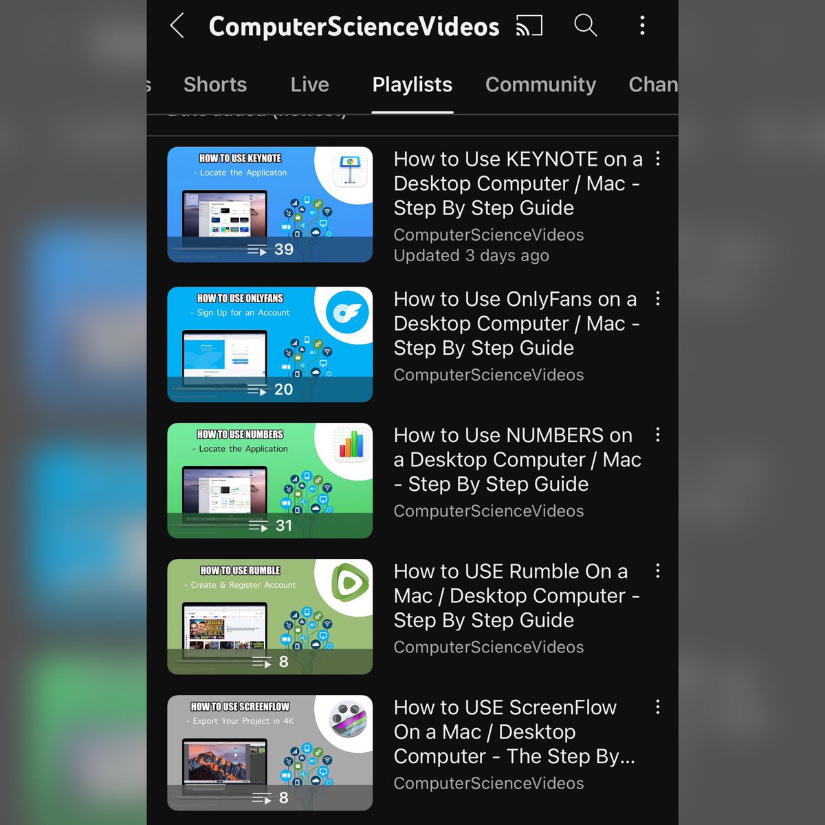 ComputerVideos's tweet image. It’s exactly 5 years ago today, history was created! #ComputerScienceVideos was brought to life and since then, we have amassed:
- 3 Million Video views
- 3.7K Subscribers
- 55K Watch time (Hours)
- Upload 1780 videos
#TheRestIsHistory #ComputerScienceMajor #5YearAnniversary