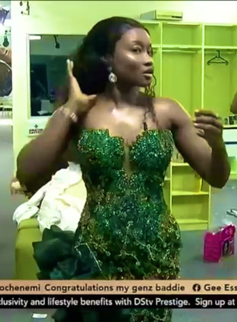 Our Ilebaye the Gen Z mathematician our small 🌶️🌶️ the atarodo 🌶️🌶️ of the season looking the a billion dollars 💵 and the gorgeous Winner that she is 🥰 I am so happy CONGRATULATIONS 🎉🎊 

#bbnaijaAllstars 
#Bbnaija