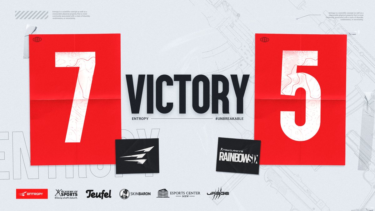 Entropy (@entropygaming) on Twitter photo Unsere #RainbowSixSiege PC-Team schließt ihr Debüt erfolgreich ab! GGWP @ProjectLFO_EU
<a href="/VIBRANT_League/">VIBRANT League🏆</a> | #RainbowSixSiege Unsere #RainbowSixSiege PC-Team schließt ihr Debüt erfolgreich ab! GGWP @ProjectLFO_EU
<a href="/VIBRANT_League/">VIBRANT League🏆</a> | #RainbowSixSiege