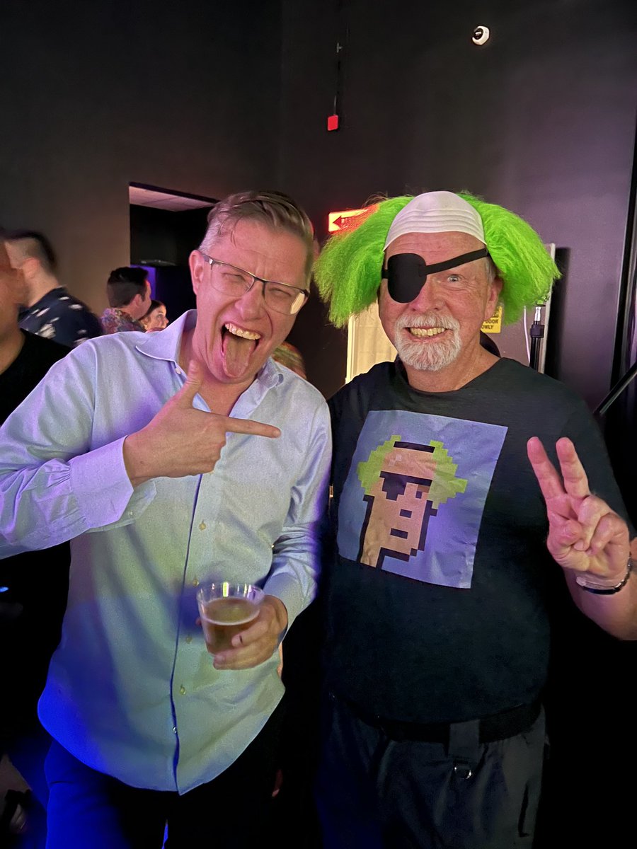 Amazing night at Beeple Studios, great crowd, fantastic event. Wonderful meeting the legendary <a href="/beeple/">beeple</a>