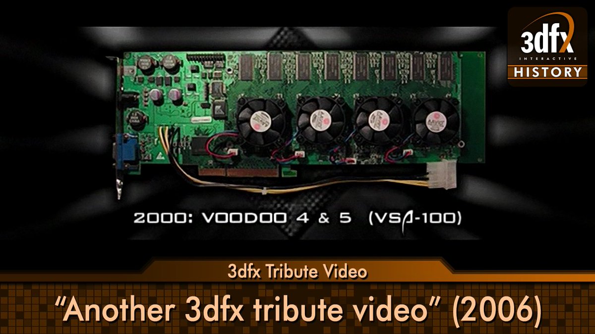 Just upscaled my old tribute video to 2K. 2006, I was young and I needed the money 🖖 Watch it here: youtu.be/bvZZ5bktZo4 #3dfx #retrogames #voodoo #needforspeed
