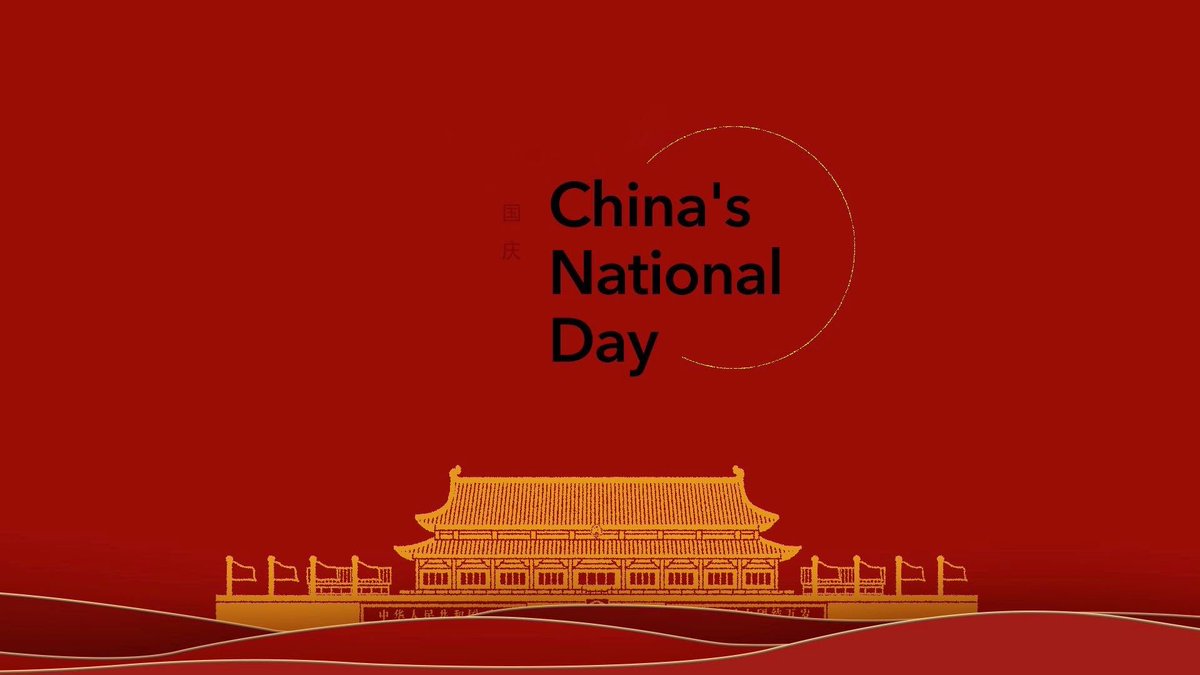 Happy National Day, China! 🇨🇳 

Sending heartfelt greetings to a nation rich in history and achievement.

<a href="/China_Amb_Mdv/">Ambassador Kong Xianhua</a>  <a href="/China_Emb_Mdv/">Minister Counsellor HE FEN</a> <a href="/ChinaEmbassy_MV/">Embassy of China in Maldives</a> here's to continued friendship and shared prosperity. 

Wishing China a day of joy and celebration!