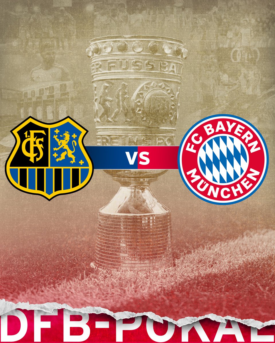 FCBayernAM's tweet photo. 📷 FC Bayern will face 1. FC Saarbrücken ! (3rd division) away in the DFB Pokal second round! 📷📷
#MiaSanMia #packmas 📷 https://t.co/8BD2FAFiTZ