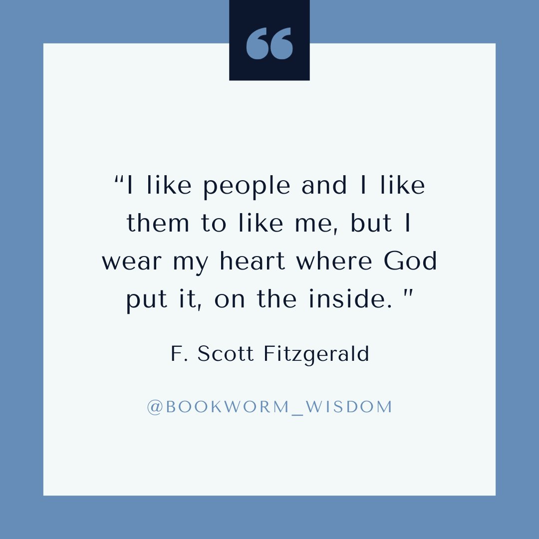 Bookworm_wisdom's tweet photo. F. Scott Fitzgerald 
#quotes #quotesoftheday #quoteoftheday #quote #book #books #literature #FSFitzgerald https://t.co/yRVPk5zFxA