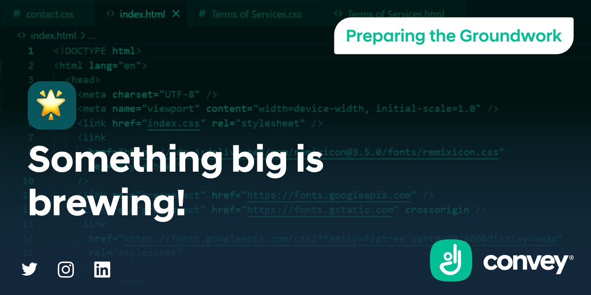 convey_toolkit's tweet photo. 🌟 Something big is brewing! Our team has been coding away to bring you an amazing Convey Toolkit website. Your journey to sign language awaits! 🤘🏾 #UIUXDesign #A11y #PassionForInclusivity https://t.co/iBKxPdApNy