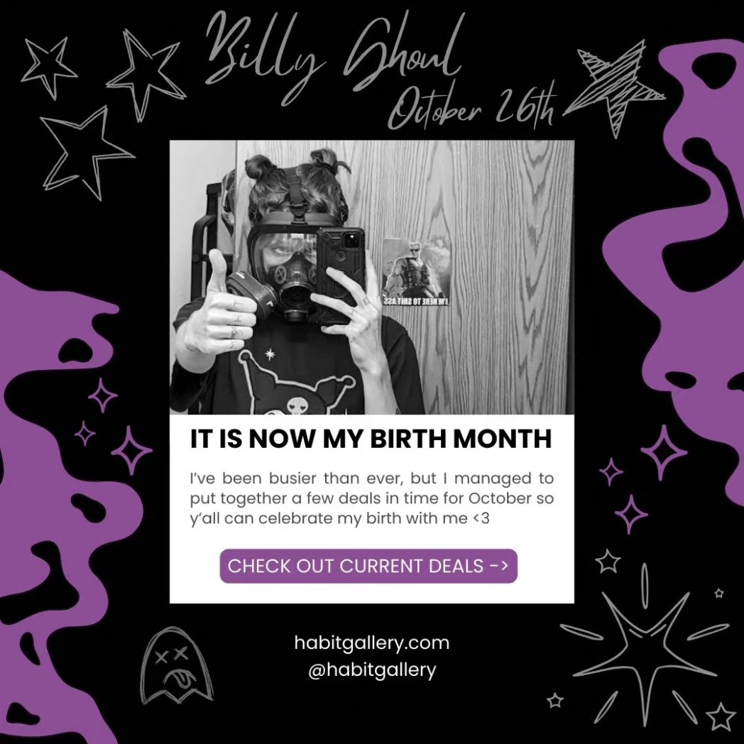 HabitGallery's tweet photo. happy birthday me !! I made it another year !!!! (pls clap) https://t.co/DE5DH7GpuW