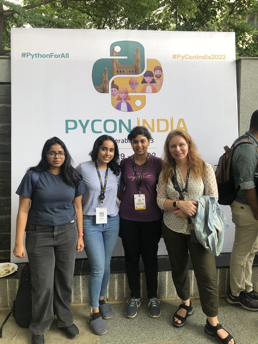 amoghak_'s tweet image. Hands down! One of the best conferences so far. It was such a pleasure meeting such incredible women in tech out there.
#pyladies #PyConIndia #pycon2023