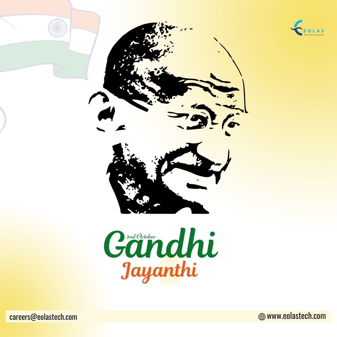 eolasmahe's tweet photo. Let’s uphold the values of truth and nonviolence set out by the man who guided us to freedom.

#fatherofnation #MahatmaGandhi #freedomfighter #eolastech #mahe https://t.co/fWlGWpZ3cQ