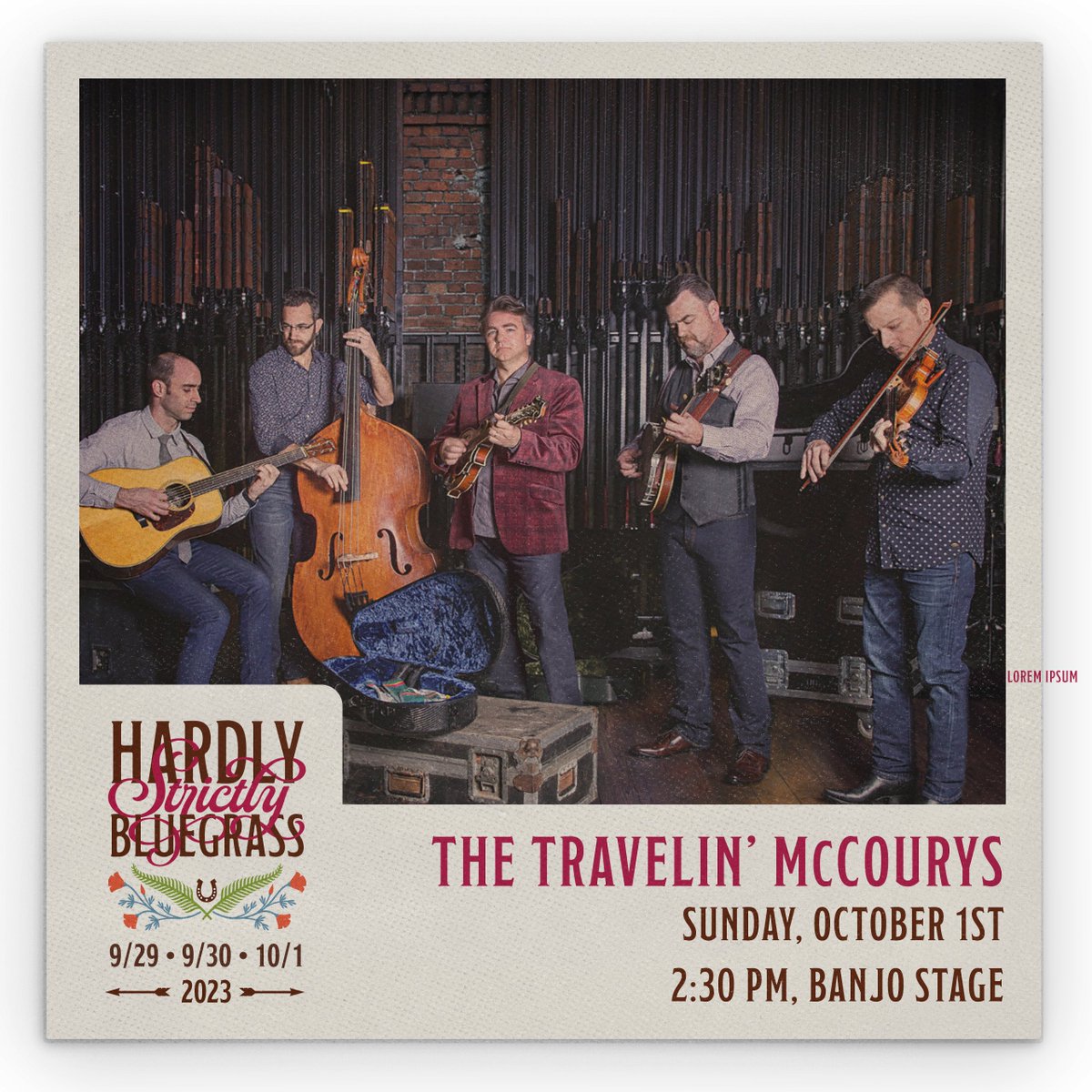 HSBFest's tweet photo. There's a lot of sweet music on the Banjo Stage today. Streaming here: https://t.co/q5PHs7Yq7p...
and also here: https://t.co/OlyLAFKvnD
@sierrahull
@gabymoreno__
#thetravelinmccourys
@rufuswainwright
#hsb23
#hardlystrictlybluegrass https://t.co/diDH1dWv7g