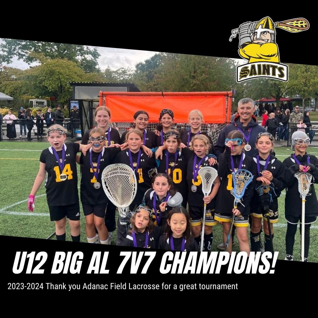 Congratulations to our u12 Female Team who captured GOLD 🥇at the BiG Al Tournament the other weekend! Way to go Saints!!! 

#pocosaints #fieldlacrosse #champions #bigaltournament #tournament 

🥇🥍🏆