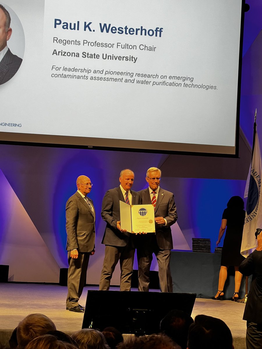 paul westerhoff (@paulwesterhoff) on Twitter photo Great event during NAE induction this weekend. Meeting a truly inspirational collection of people <a href="/NEWTCenter/">NEWT Engineering Research Center</a> <a href="/ASUEngineering/">ASU Ira A. Fulton Schools of Engineering</a> <a href="/STEPS_STC/">STEPS Center</a> Great event during NAE induction this weekend. Meeting a truly inspirational collection of people <a href="/NEWTCenter/">NEWT Engineering Research Center</a> <a href="/ASUEngineering/">ASU Ira A. Fulton Schools of Engineering</a> <a href="/STEPS_STC/">STEPS Center</a>