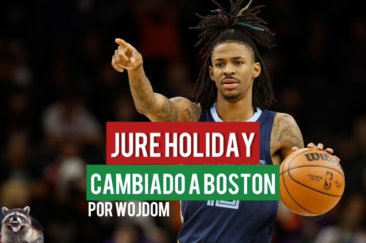 [NBA] 

Reporta el Woj Dominicano <a href="/rafaneyte/">Rafael Faneyte - #WojDOM🇩🇴</a> que Jrue Holiday fue cambiado al equipo de Boston Celtics.

#NBA #BeProfe