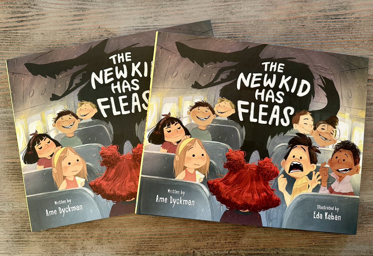 YAY! 🎃 #GIVEAWAY TIME!

⭐️JUST RT⭐️ TO ENTER to win TWO signed copies of:

🐺THE NEW KID HAS FLEAS🐺—one for you, one for a pal!

1 random winner 10 PM EST SUN, 10/8/23!

And check out ALL the #kidlit fun w/ #SeasonsOfKidlit’s WHOLE MONTH of posts! 🤩! seasonsofkidlit.com/post/trick-or-…