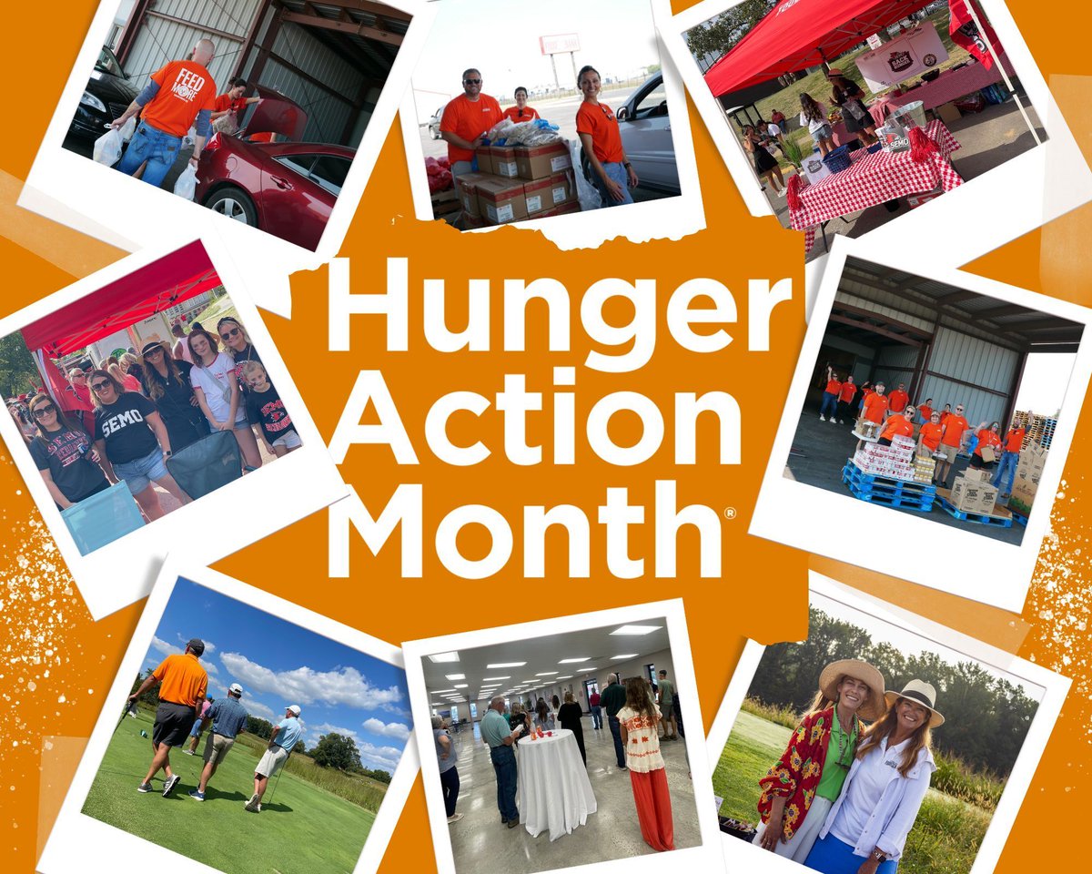 Taking some time today to reflect on an amazing #HungerActionMonth. Thanks to everyone who joined the movement to end hunger through volunteering, donating and advocating. 

We continue the fight against hunger in southeast Missouri. Visit buff.ly/2TEjNsT to learn more.
