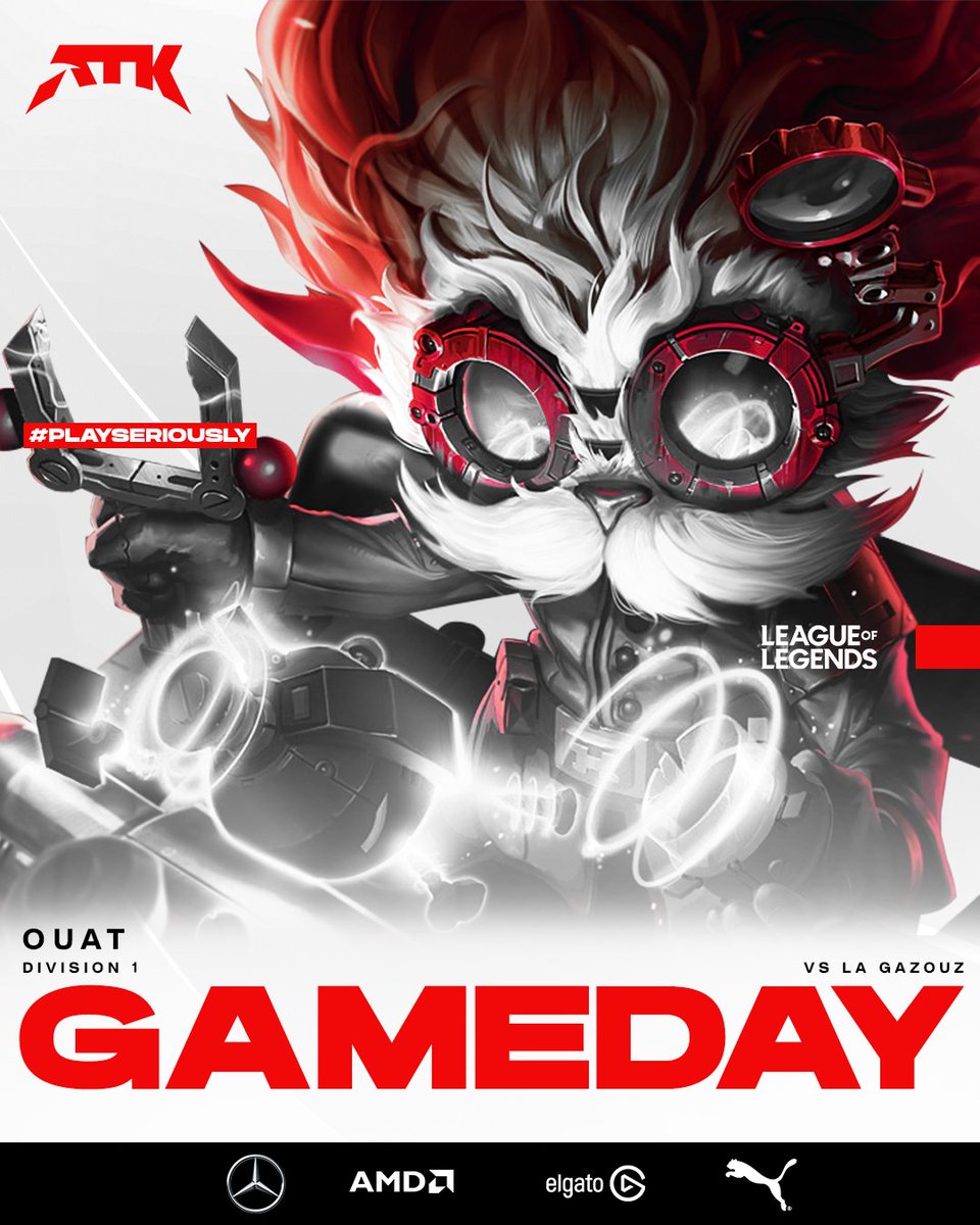 The <a href="/ouat_lol/">Once Upon A Team</a> League is back! 🏆

Our LoL gents are up against La Gazouz tonight for their first Division 1 game!😍

Goodluck team! ⚔

#PlaySeriously #ATKWin