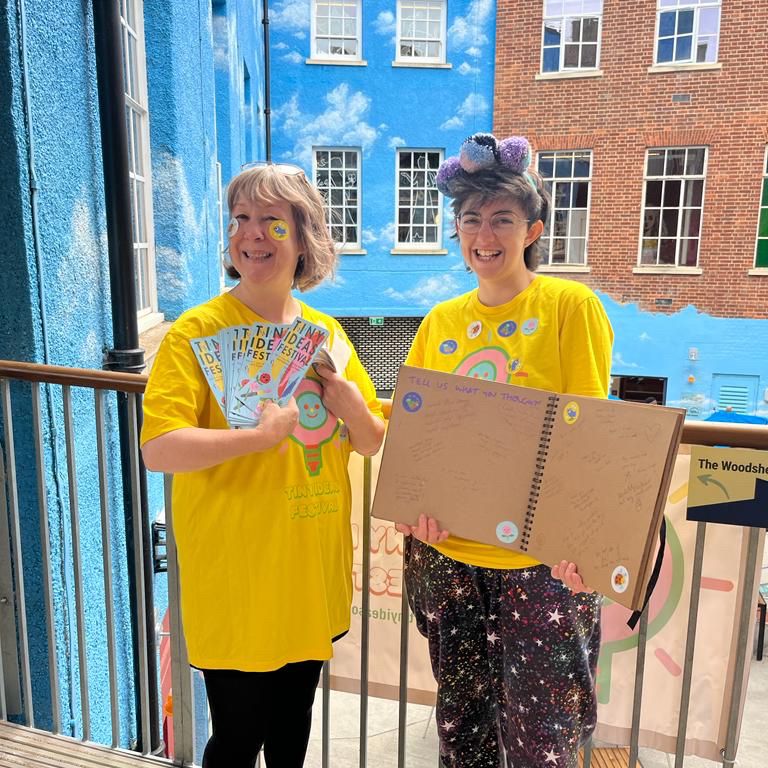 tinyideasoxford's tweet photo. That’s a wrap on our final day of Tiny Ideas 2023! Movies &amp; crafts, sparkling baby shows, a card menagerie, interactive art &amp; family disco fun - it’s been a blast! @thestorymuseum @thenorthwall @pegatweet @uppcinema @morethanadodo @maogallery @museumofoxford @oxfordplayhouse https://t.co/8Y9WPTlW3s