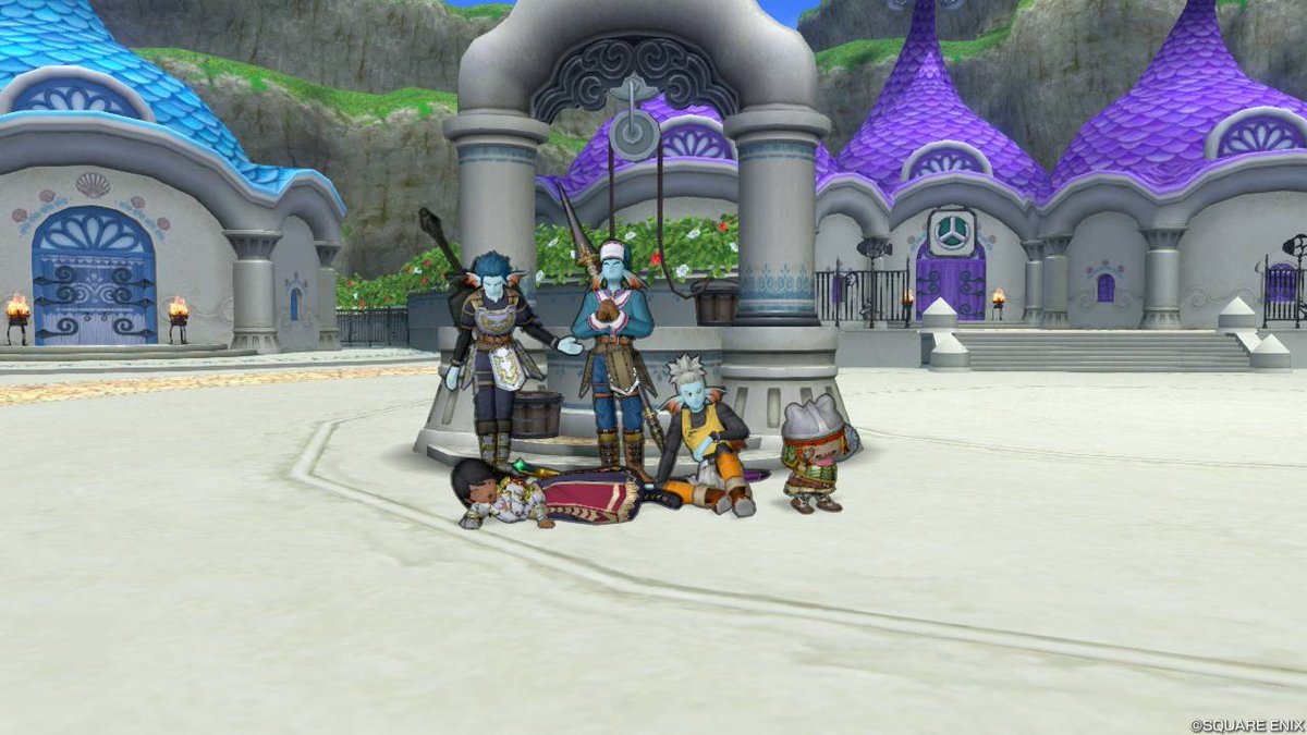 PapiPoliteRPG's tweet photo. Shout out to the LEGEND! @ExalinExcels for showing me how to download screenshots in Dragon Quest X! Been wanting to upload screenshots for a while now 😆 #localizeDQX https://t.co/WCHRZEEf3q