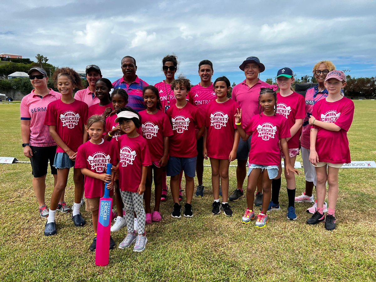 iccamericas's tweet photo. Girls out today enjoying their cricket on Day 2 of the @ICC MT20 WCQ Americas
#CRIIIO #Women&Girls #development https://t.co/KJZwnsCr4D