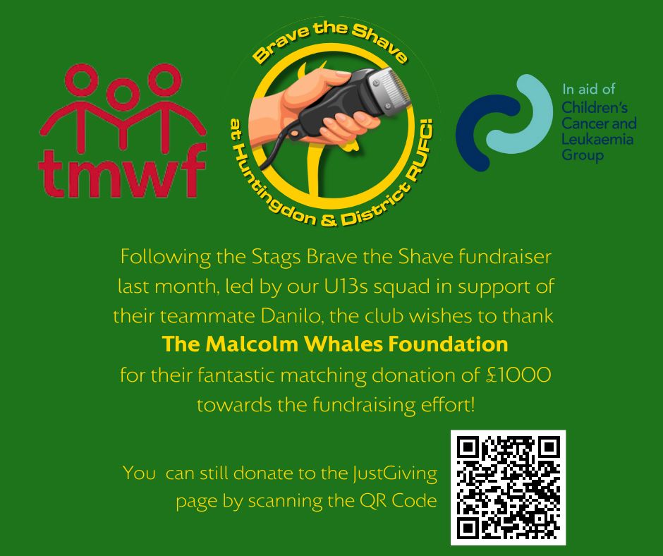 A massive thank you to The Malcolm Whales foundation for their matching donation! <a href="/MalcolmWhales/">The Malcolm Whales Foundation</a>