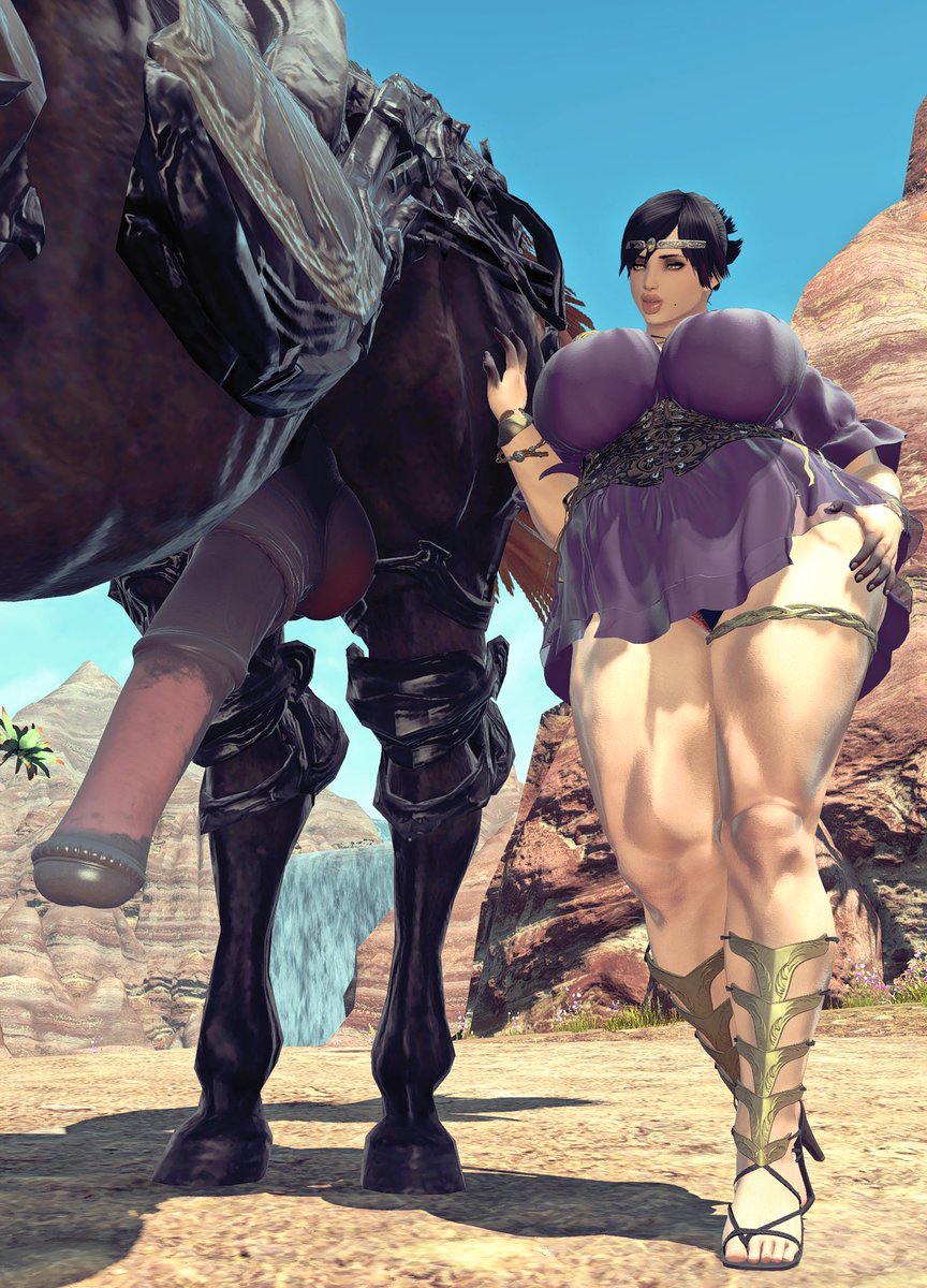 I've been dabbling a bit in posing my FFXIV gal recently and wanted to show her off! She's a thicc futa black mage. :3 Also check out her profile on ref,st/sindel-blackstone if you wanna see some more pics and lore! 

Also I've got some upcoming video preview pics coming soon😎