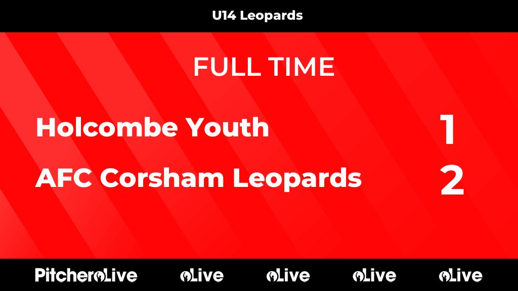 FULL TIME: Holcombe Youth 1 - 2 AFC Corsham Leopards
#HOLAFC #Pitchero
afccorsham.co.uk/teams/241909/m…