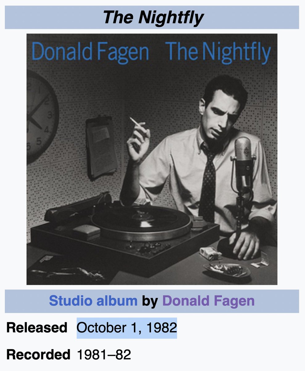 baddantakes's tweet image. Happy Nightfly day to those who celebrate