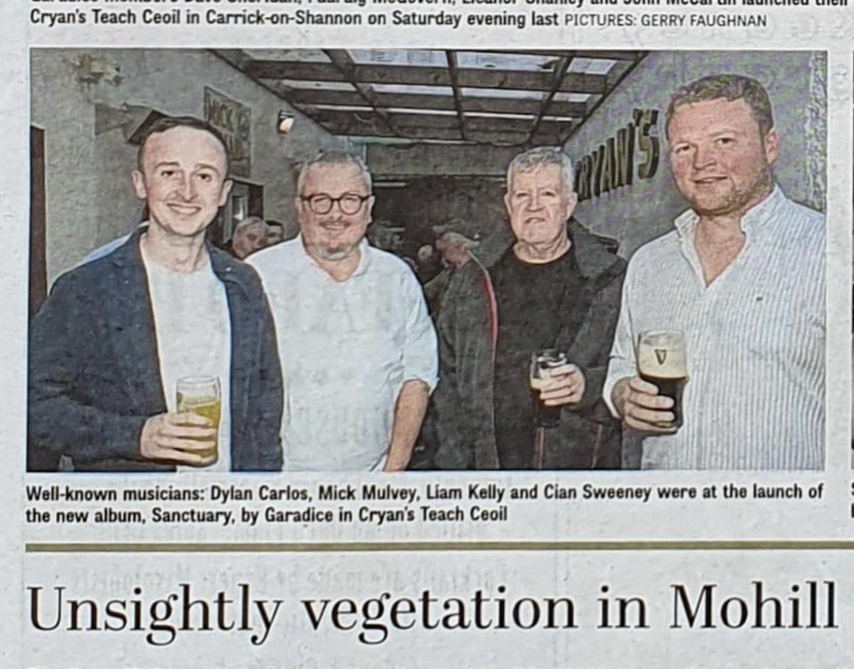 mccartinjohn's tweet photo. There was a great turnip at the ⁦@Garadicemusic⁩ launch in Carrick last week. ⁦@LeitrimLive⁩ ⁦@Dylan__Carlos⁩ ⁦@dylanceinjohn⁩ https://t.co/Lj4siMrpeX