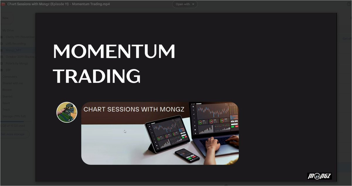 recorded vid from last Chart Sessions with Mongz (Episode 11) - Momentum Trading  - where you can learn how to trade high probability setups for momentum movers like previous top gainers $TRB $PERP $STORJ $UNFI $LEVER and more... checkout discord link <a href="/PGodjira/">Banned Feed 🔞 ☠️</a> <a href="/Bridge3Labs/">B 3 L</a>
