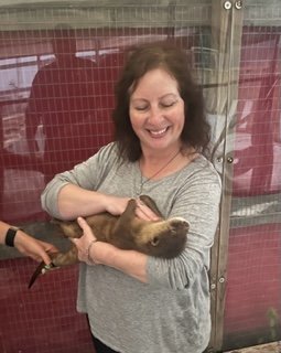 ugotdebbie's tweet photo. Loved my otter encounter!! Thank you #AnimalEdventures for my VIP tour of so many great animals ❤️!!
#OttersAreTheBest
#FtLauderdale https://t.co/DuMC91YTMt