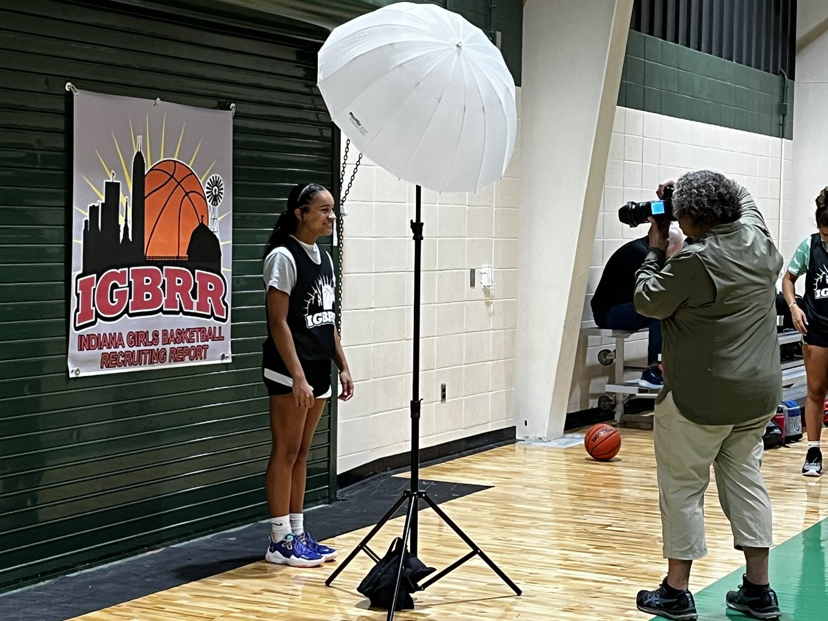 GirlsYorktown's tweet photo. An early morning for these 3 Yorktown Lady Tigers. Olivia, Addy, and Lilly are competing in the IGBRR 2023 Preseason Prospect Camp at Triton Central HS. Headshots are done, time to work. Have fun and play hard ladies! #PPC23 https://t.co/tfdtU3zlGN