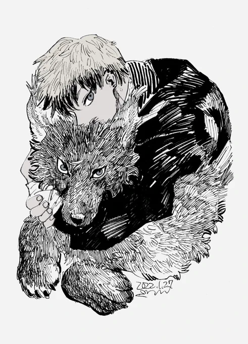 呪●廻● 伏〇甚🐺×禪〇直🦊
#ひらいて赤ブー 

(再掲ですが)何卒! 