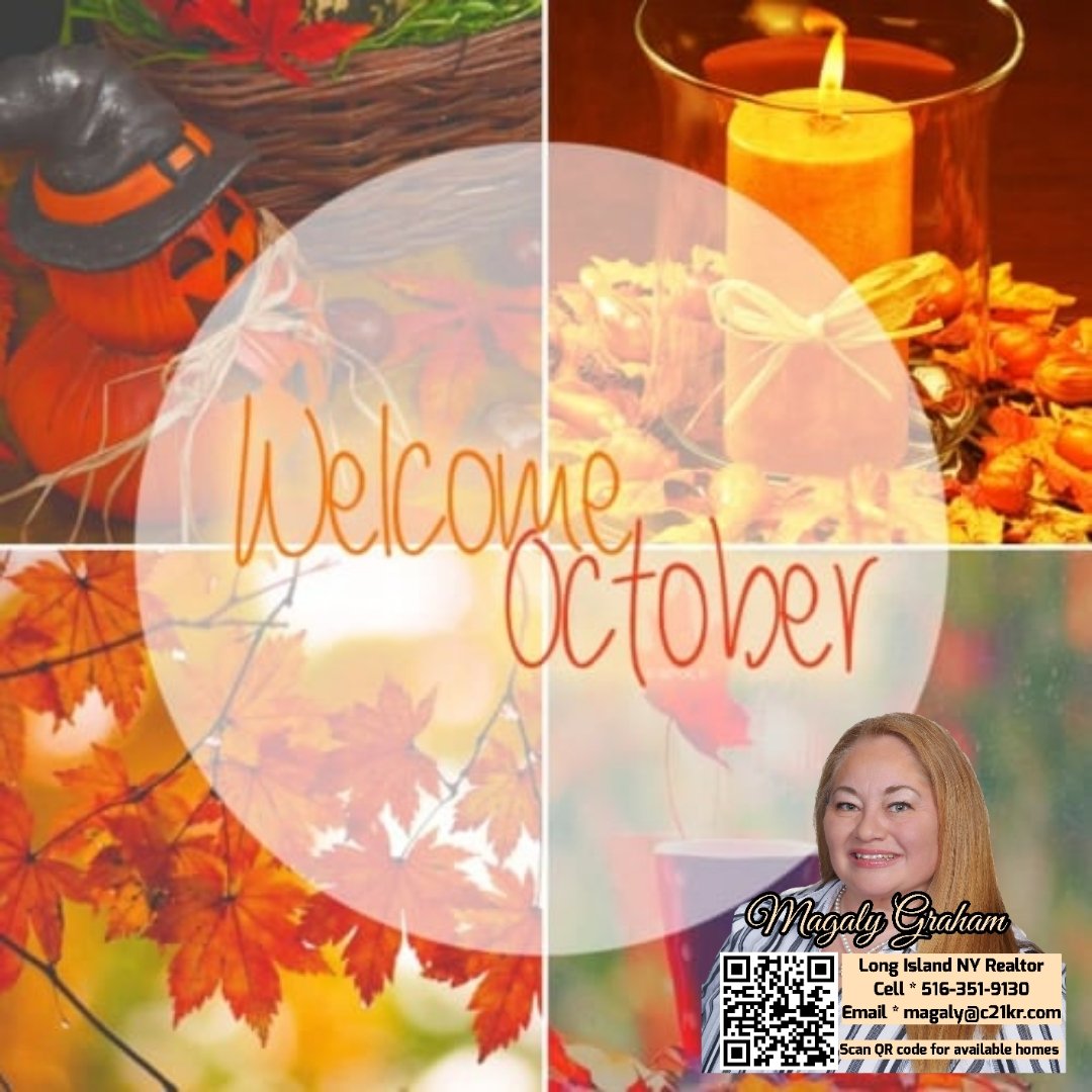 Magalyc21kr's tweet photo. Welcome #october 🤗
#magalyc21kr #century21krselden
#longisland #longislandny
 #patlama #rkcaja https://t.co/O4pt9UuS5D