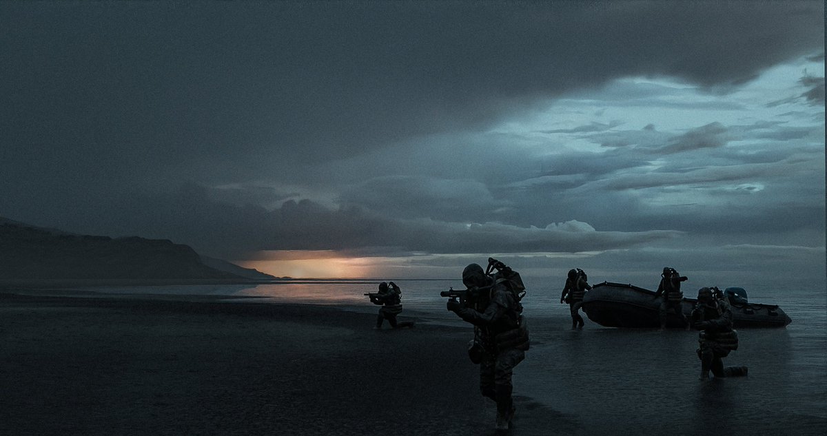 "Wraiths hit the shore"

made in #b3d