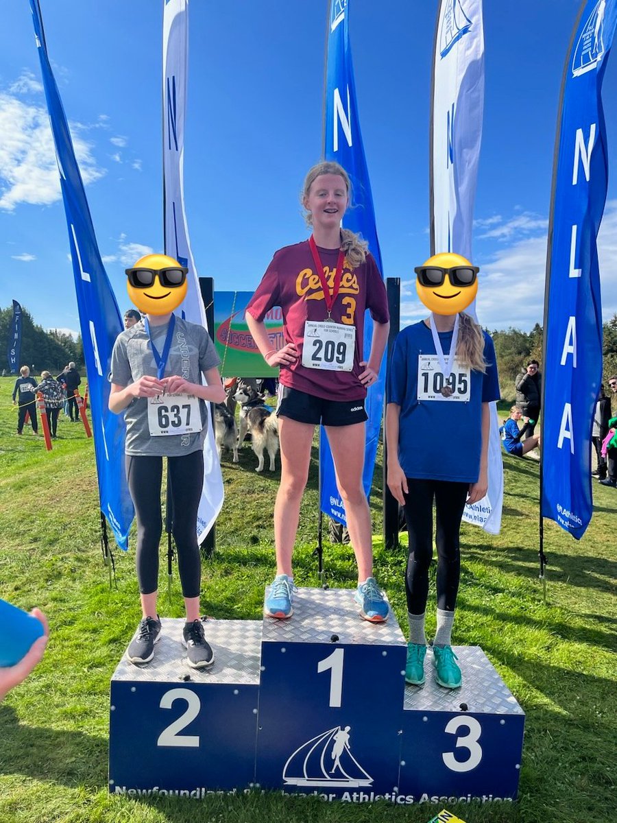 Shout out to Anna Murphy who has finished on the podium in 1st place in the Gr. 7 female Category in the first two <a href="/NLAthletics/">NLAA</a> Cross Country meets of the season! Awesome job Anna! #BRJHCeltics #BRJHCelticPride 🏃‍♀️💨🏅
