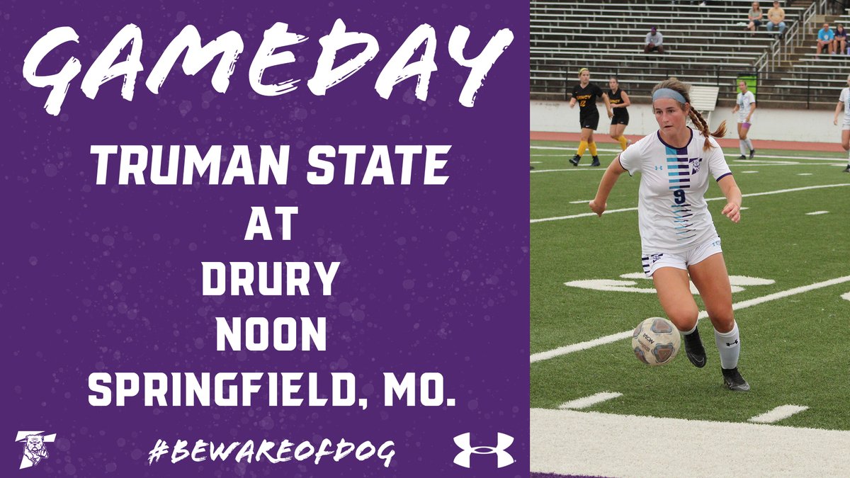 ⚽️ Gameday! ⚽️ @TrumanWS at Drury ⏰ Noon 📍 Springfield, Mo. 📺 glvcsn.com/drury/ 📊 drurypanthers.com/sidearmstats/w…