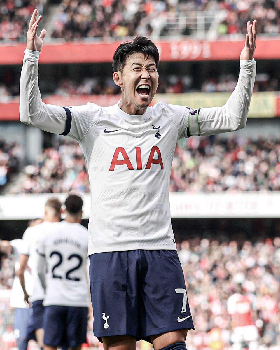 sports945's tweet image. Son Heung-min's scoring spree is on fire! 🔥 

After netting 10 goals in 36 Premier League games last season, 
He's already hit the net six times in just seven matches this season. 🌟 #SonnyOnFire #PLGoals