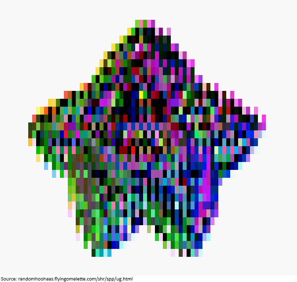 MarioBrothBlog's tweet photo. The Japanese version of Super Princess Peach contains an unused graphic in its files that appears to depict an extremely corrupt image of Starfy from the Legendary Starfy series, developed by the same studio. This image was removed from all other versions of the game. https://t.co/C0FbrO8PNO