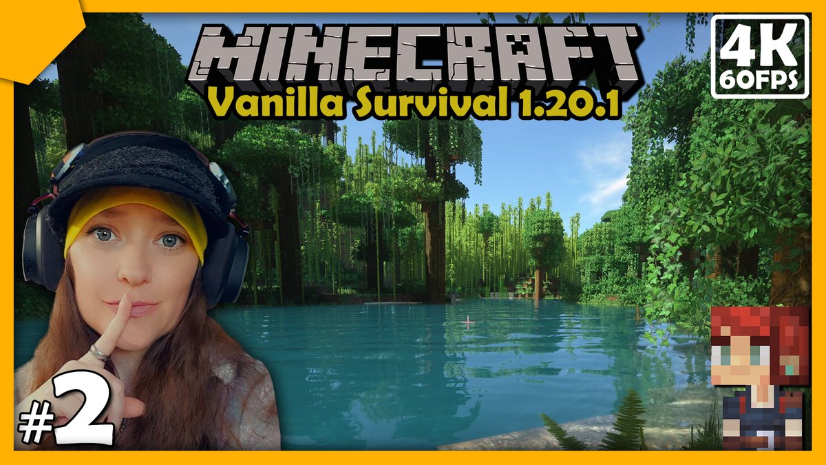 Blarla's tweet photo. #Minecraft In today's episode, Xander gets lost in the jungle, Blarla finally puts stairs down her mine, and we witness a Skeleton and Creeper love affair. #Vanilla #1.20.1
🧊 Minecraft #2 - Big Mine Discovery (#Patrix Relaxed Longplay) - https://t.co/WhY92nJelH https://t.co/diNG79I9oE